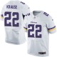 Hommes Nike Minnesota Vikings # 22 Paul Krause Élite blanc NFL Maillot Magasin