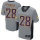 Men Nike Minnesota Vikings &28 Adrian Peterson Elite Grey Shadow NFL Jersey