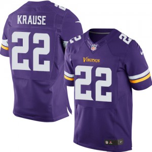 Hommes Nike Minnesota Vikings # 22 Paul Krause élite violet équipe NFL Maillot Magasin de couleur Hommes Nike Minnesota Vikings # 22 Paul Krause élite violet équipe NFL Maillot Magasin de couleur