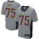 Hommes Nike Minnesota Vikings # 75 Matt Kalil Élite gris ombre NFL Maillot Magasin