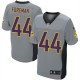 Men Nike Minnesota Vikings &44 Chuck Foreman Elite Grey Shadow NFL Jersey