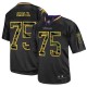 Men Nike Minnesota Vikings &75 Matt Kalil Elite Black Camo Fashion NFL Jersey