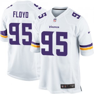 Vikings du Minnesota jeunesse Nike # 95 Mampionona Floyd Élite blanc NFL Maillot Magasin