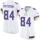 Women Nike Minnesota Vikings &84 Cordarrelle Patterson Elite White NFL Jersey