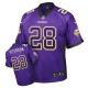 Men Nike Minnesota Vikings &28 Adrian Peterson Elite Purple Drift Fashion NFL Jersey