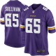 Youth Nike Minnesota Vikings &65 John Sullivan Elite Purple Team Color NFL Jersey