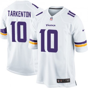 Vikings du Minnesota jeunesse Nike # 10 Fran Tarkenton Élite blanc NFL Maillot Magasin