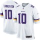 Youth Nike Minnesota Vikings &10 Fran Tarkenton Elite White NFL Jersey