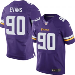 Hommes Nike Minnesota Vikings # 90 Fred Evans élite violet équipe NFL Maillot Magasin de couleur Hommes Nike Minnesota Vikings # 90 Fred Evans élite violet équipe NFL Maillot Magasin de couleur