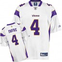 Youth Reebok Minnesota Vikings &4 Brett Favre White Premier EQT Throwback NFL Jersey