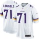Youth Nike Minnesota Vikings &71 Phil Loadholt Elite White NFL Jersey