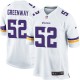 Youth Nike Minnesota Vikings &52 Chad Greenway Elite White NFL Jersey