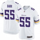 Youth Nike Minnesota Vikings &55 Anthony Barr Elite White NFL Jersey