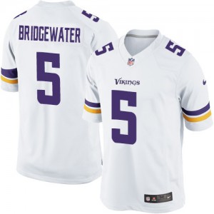 Vikings du Minnesota jeunesse Nike # 5 Teddy Bridgewater Élite blanc NFL Maillot Magasin Vikings du Minnesota jeunesse Nike # 5 Teddy Bridgewater Élite blanc NFL Maillot Magasin
