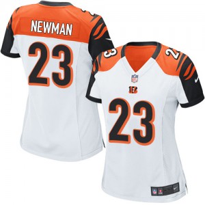 Femmes Nike Cincinnati Bengals # 23 Terence Newman Élite blanc NFL Maillot Magasin