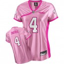 Reebok Minnesota Vikings &4 Brett Favre Pink Lady Women Be Luv'd Premier EQT Throwback NFL Jersey