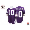 Mitchell And Ness Minnesota Vikings &10 Fran Tarkenton Purple Team Color Authentic Throwback NFL Jersey