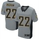 Hommes Nike New Orleans Saints # 22 Mark Ingram Élite gris ombre NFL Maillot Magasin