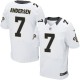 Men Nike New Orleans Saints &7 Morten Andersen Elite White NFL Jersey