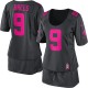 Women Nike New Orleans Saints &9 Drew Brees Elite Dark Grey Breast Cancer Awareness NFL Jersey