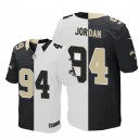 Men Nike New Orleans Saints &94 Cameron Jordan Elite Team/Road Two Tone NFL Jersey