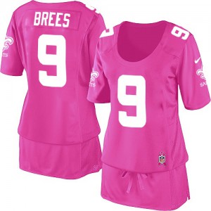 Femmes Nike New Orleans Saints # 9 Drew Brees Élite Rose Breast Cancer Awareness NFL Maillot Magasin Femmes Nike New Orleans Saints # 9 Drew Brees Élite Rose Breast Cancer Awareness NFL Maillot Magasin