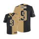 Men Nike New Orleans Saints &9 Drew Brees Elite Team/Alternate Two Tone C Patch NFL Jersey