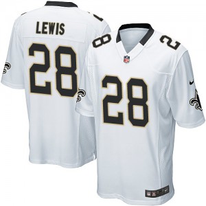 Jeunesse Nike New Orleans Saints # 28 Keenan Lewis élite blanc NFL Maillot Magasin