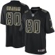 Men Nike New Orleans Saints &80 Jimmy Graham Elite Black Impact NFL Jersey