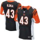 Men Nike Cincinnati Bengals &43 George Iloka Elite Black Team Color NFL Jersey