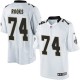 Youth Nike New Orleans Saints &74 Tavon Rooks Elite White NFL Jersey