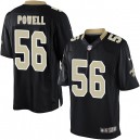 Youth Nike New Orleans Saints &56 Ronald Powell Elite Black Team Color NFL Jersey