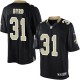 Youth Nike New Orleans Saints &31 Jairus Byrd Elite Black Team Color NFL Jersey