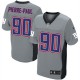 Men Nike New York Giants &90 Jason Pierre-Paul Elite Grey Shadow NFL Jersey