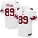 Hommes Nike New York Giants # 89 Élite de Bavaro marque NFL maillot de blanc