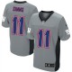 Hommes Nike New York Giants # 11 Phil Simms élite gris ombre NFL Maillot Magasin
