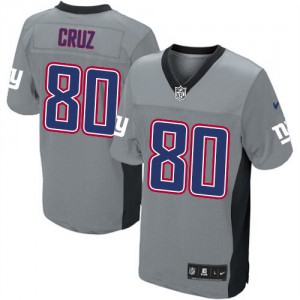Hommes Nike New York Giants # 80 Victor Cruz Élite gris ombre NFL Maillot Magasin Hommes Nike New York Giants # 80 Victor Cruz Élite gris ombre NFL Maillot Magasin