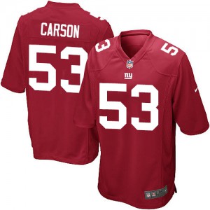 Giants de New York Nike jeunesse # 53 Harry Carson élite rouge alternent NFL Maillot Magasin