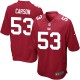 Youth Nike New York Giants &53 Harry Carson Elite Red Alternate NFL Jersey