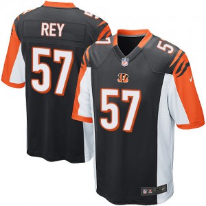 Couleur NFL maillot de l'équipe jeunesse Nike Cincinnati Bengals # 57 Vincent Rey Élite noir Couleur NFL maillot de l'équipe jeunesse Nike Cincinnati Bengals # 57 Vincent Rey Élite noir