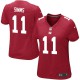 Women Nike New York Giants &11 Phil Simms Elite Red Alternate NFL Jersey
