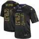 Men Nike Baltimore Ravens &21 Lardarius Webb Elite Black Camo Fashion NFL Jersey