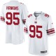 Youth Nike New York Giants &95 Johnathan Hankins Elite White NFL Jersey