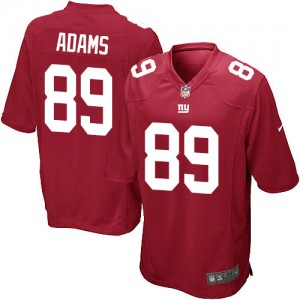 Giants de New York Nike jeunesse # 89 Kris Adams élite rouge alternent NFL Maillot Magasin
