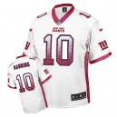 Youth Nike New York Giants &10 Eli Manning Elite White Drift Fashion NFL Jersey