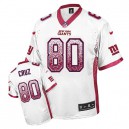 Men Nike New York Giants &80 Victor Cruz Elite White Drift Fashion NFL Jersey