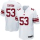 Youth Nike New York Giants &53 Harry Carson Elite White NFL Jersey