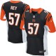 Men Nike Cincinnati Bengals &57 Vincent Rey Elite Black Team Color NFL Jersey