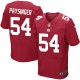 Men Nike New York Giants &54 Spencer Paysinger Elite Red Alternate NFL Jersey
