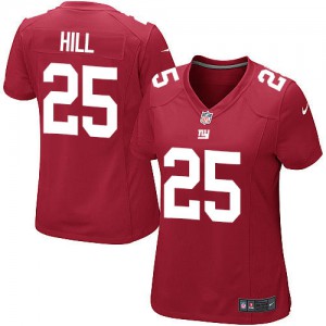 Femmes Nike New York Giants # 25 Will Hill élite rouge alternent NFL Maillot Magasin